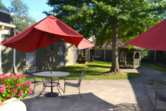 Secure Courtyard & Gazebo